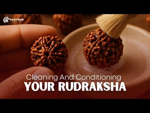 Rudraksha Cleaning and Maintaining
