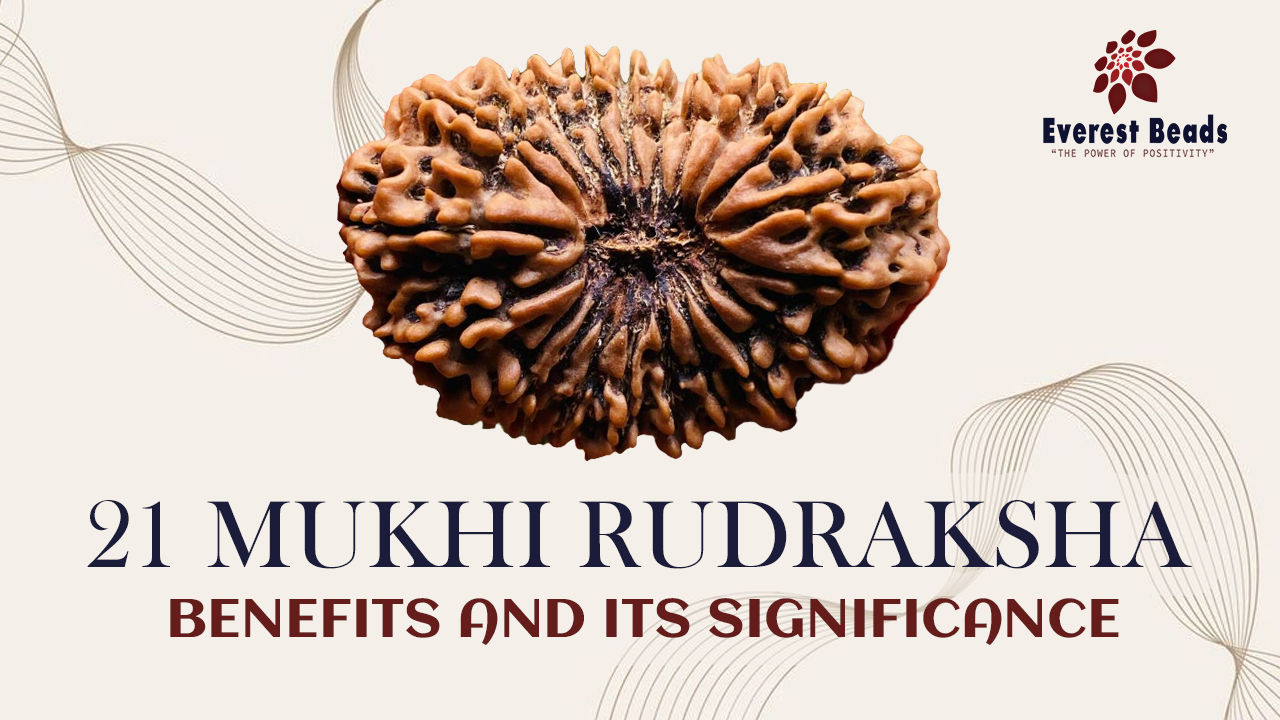 21 Mukhi Rudraksha Benefits and Its Significance